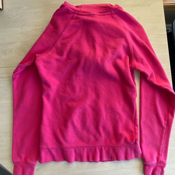 North Face Pink Women’s Extra Small Sweatshirt - Picture 2 of 3
